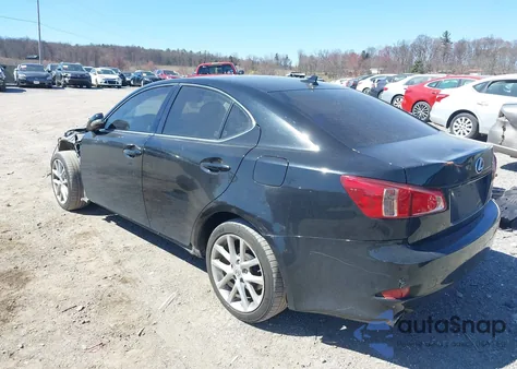 2013 Lexus Is 250 z USA, uszkodzony, nr VIN JTHCF5C23D5062764